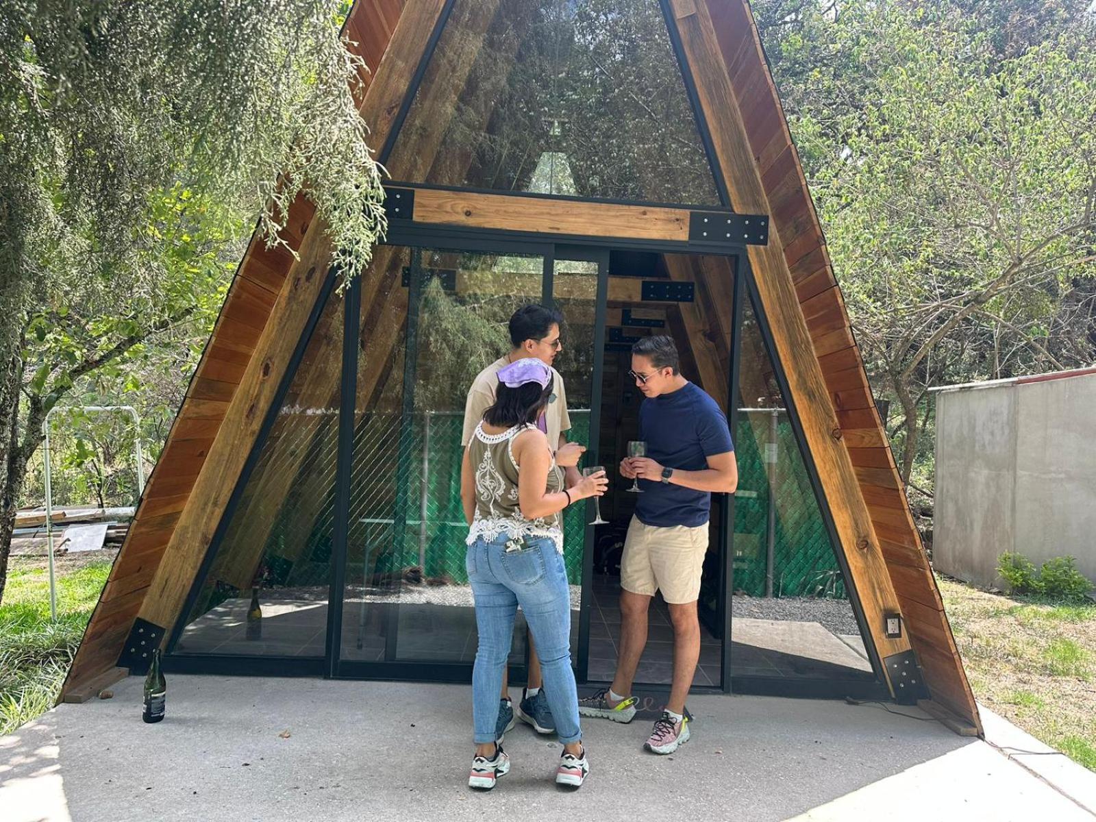 Cabanas Alpina, Romantica Y Acogedora A 10 Minutos Del Centro Tepoztlán Exterior photo