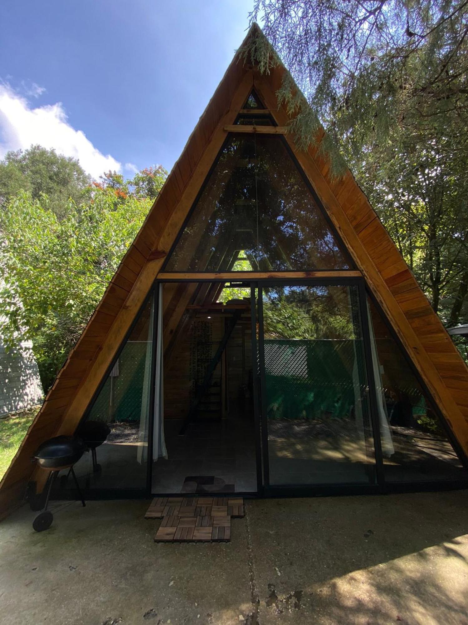 Cabanas Alpina, Romantica Y Acogedora A 10 Minutos Del Centro Tepoztlán Exterior photo